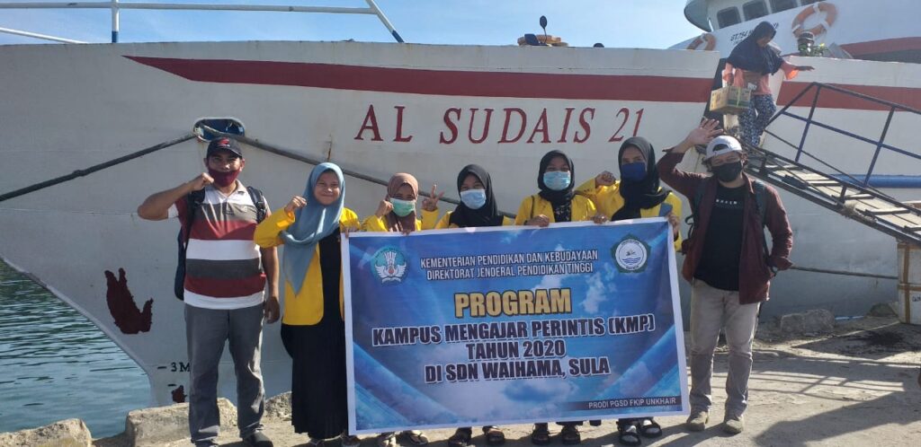 PELEPASAN MAHASISWA PGSD UNKHAIR DALAM RANGKA PROGRAM KAMPUS MENGAJAR PERINTIS