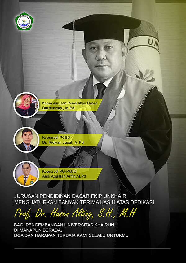 TERIMAKASIH Prof. Dr. HUSEN ALTING, S.H., M.H