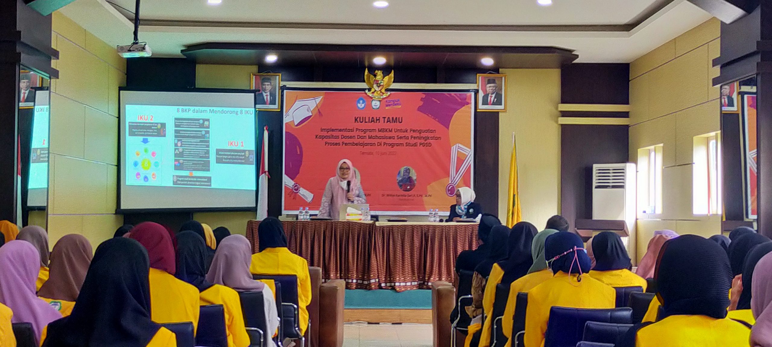 Kuliah Tamu Prodi PGSD Oleh Dr. Widya Karmila Sari Ahmad, S.Pd., M.Pd