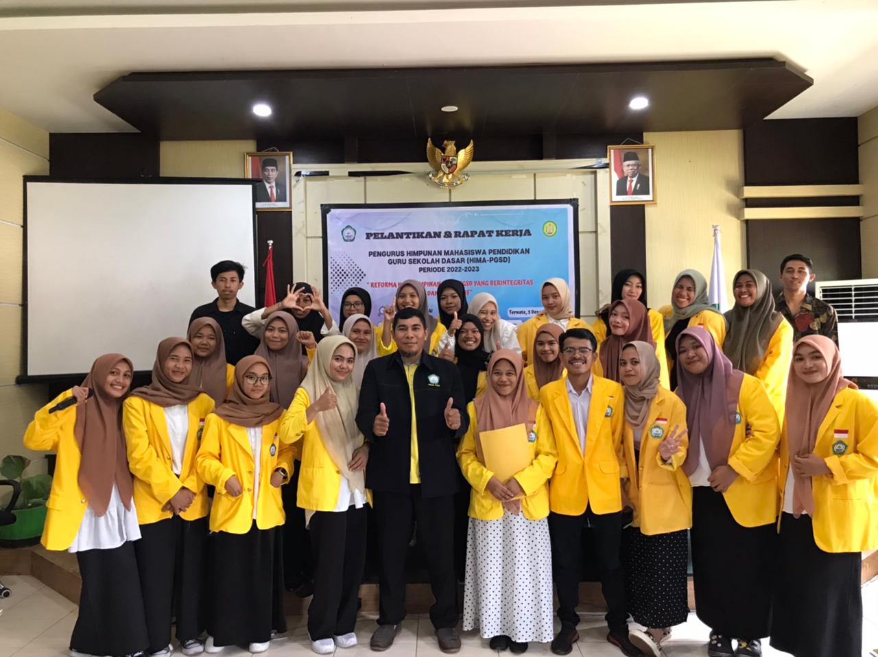 Pelantikan & RAKER HIMA PGSD 2022