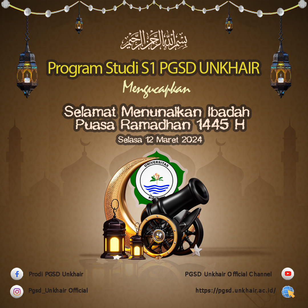 Selamat Menunaikan Ibadah Puasa 1445 H/2024 M