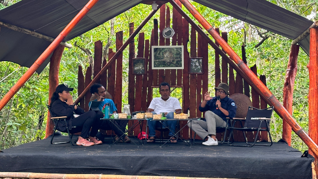 Dosen PGSD UNKHAIR Hadiri Dialog Konservasi di Pulo Tareba Takome, Ternate, Maluku Utara