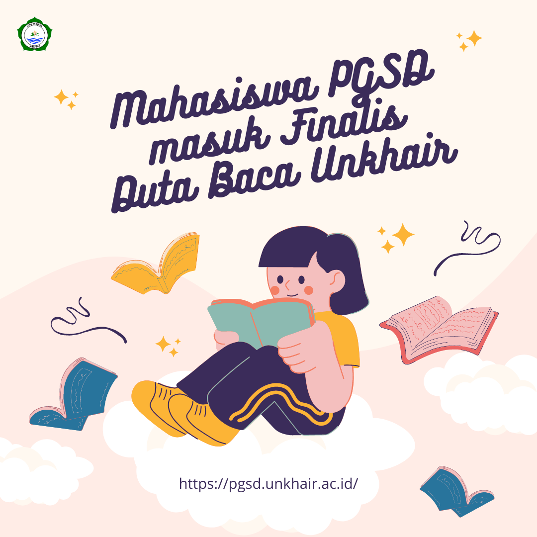 Mahasiswa PGSD Eka Agustina Masuk Finalis Pemilihan Duta Baca Universitas Khairun