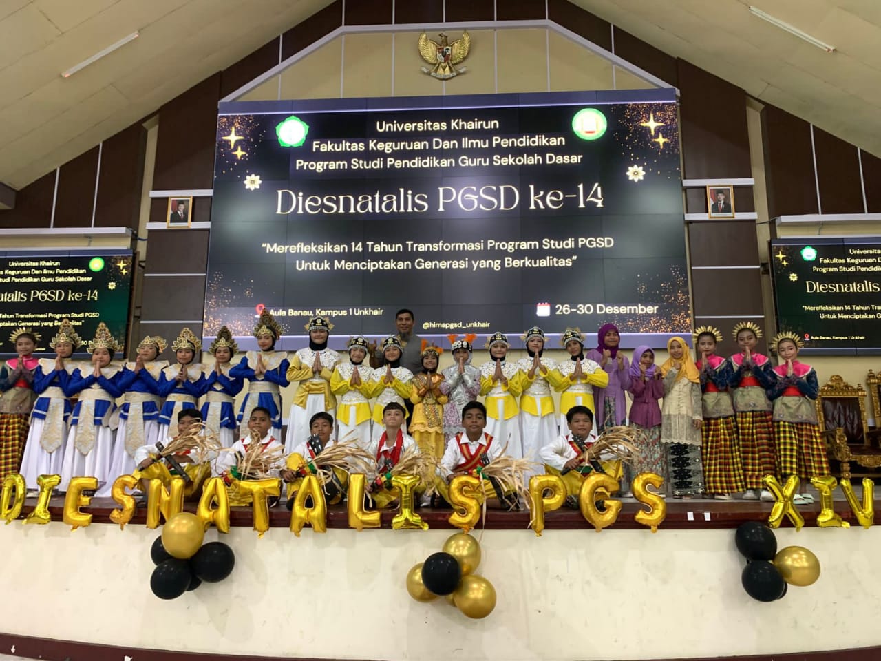 Semarak Dies Natalis ke-14 PGSD Unkhair: Wujudkan Pendidik Profesional dan Kreatif